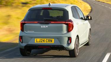 Kia Picanto facelift UK - rear