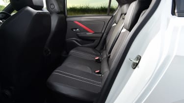 Vauxhall Astra diesel - rear seats