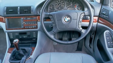 BMW 5-Series interior