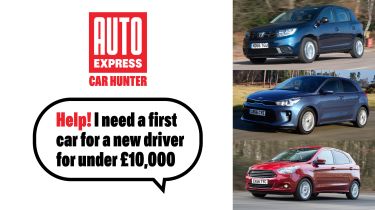 Car Hunter: first cars for under £10,000 - header image