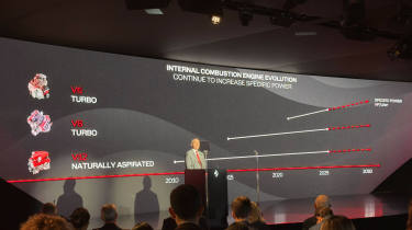 Ferrari engine plans