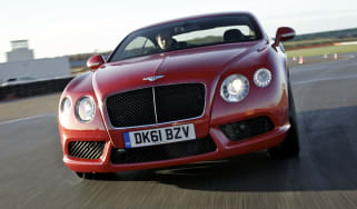 Bentley Continental GT V8 front cornering