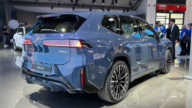 New BMW iX3 at the Munich Motor Show - rear static 