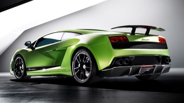 Specifically for the Indonesian market, this Gallardo had the Superleggera body style and was rear wheel drive 