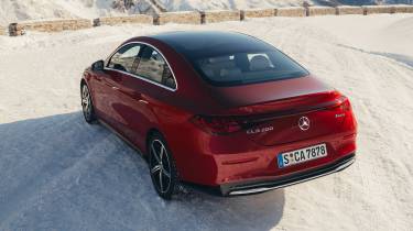Mercedes CLA 220 Hybrid - rear static
