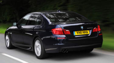 BMW 520d SE rear tracking