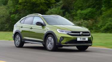 Used Volkswagen Taigo - front action