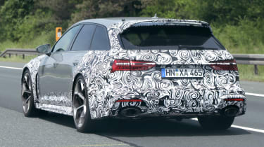 Audi RS6 Avant (camouflaged) - rear static