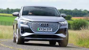 Audi Q4 e-tron Sportback - front cornering