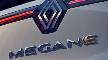 Renault Megane E-Tech Electric SUV - rear badge