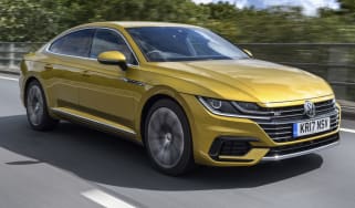 Volkswagen Arteon review - front quarter