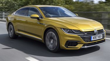 Volkswagen Arteon review - front quarter