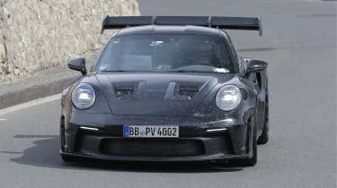 Porsche 911 GT3 RS testing - front