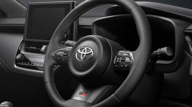 Toyota GR Corolla - steering wheel