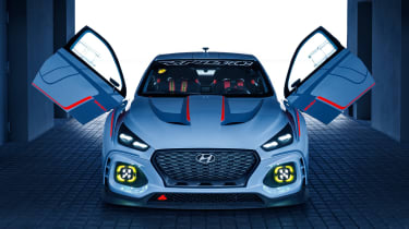 Hyundai RN30 Concept - doors open 2