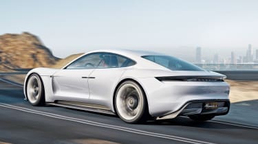 Porsche Mission E concept - rear