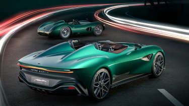 Rarest cars in the UK - Aston Martin DBR22 rear