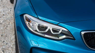 New BMW M2 Coupe UK - headlight