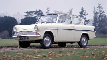 Ford Anglia white