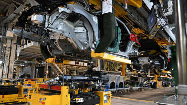 Halewood factory - building process