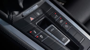 Porsche 718 Boxster buttons