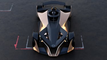 Nissan Ariya Single Seater Concept - front above