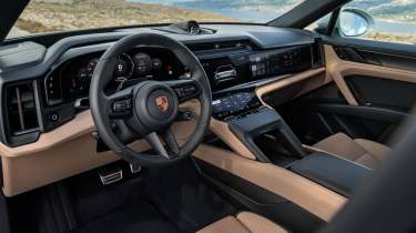 Porsche Cayenne Coupe Electric - S dash