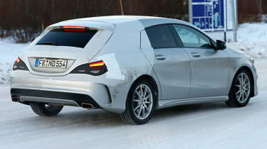 Mercedes CLA Shooting Brake rear quater