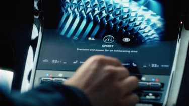 New Bentley Torcal teasers - sport screen