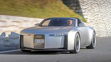 Audi Concept C - front tracking
