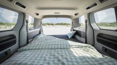 VW ID. Buzz with the Good-Night package - interior bed
