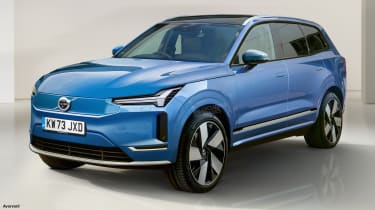 Volvo EX90 exclusive image - front