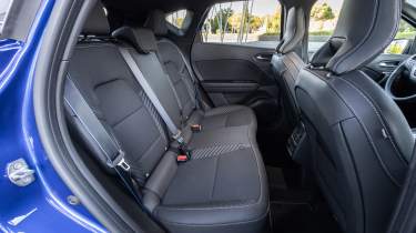 Renault Captur facelift - rear seats