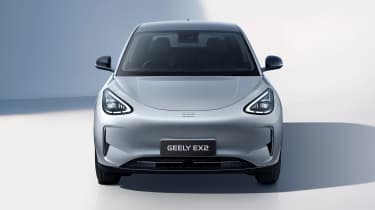 Geely EX2 - silver front end