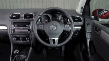VW Golf 1.6 TDI Match BlueMotion Tech dash