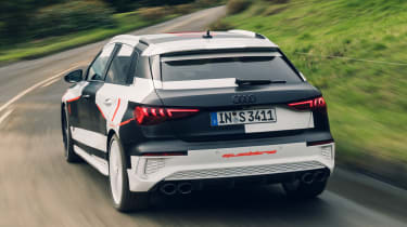 Audi S3 prototype - rear tracking