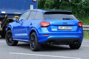 Audi SQ2 spy shots - rear quarter 2