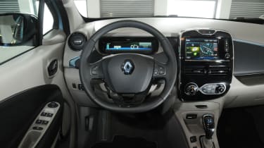 Renault ZOE dashboard