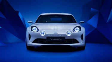 Renault Alpine Vision concept - front white