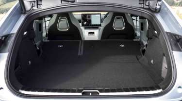 Polestar 4 - boot, seats folded