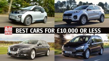 Best cars for £10,000 - header 