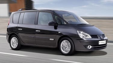 Renault Espace mpv front tracking