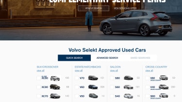 Volvo Selekt Approved used cars