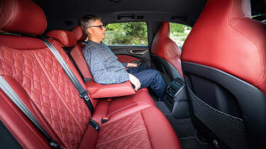 Paul Barker sat in the Audi S5