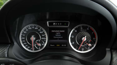 Mercedes A45 AMG dashboard 
