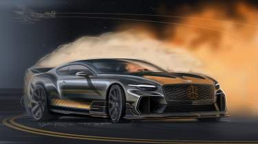 Bentley Supersports sketch