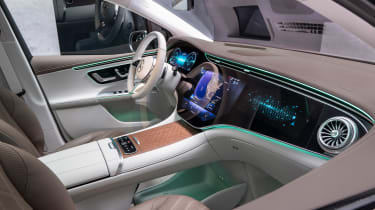 Mercedes EQE SUV - cabin