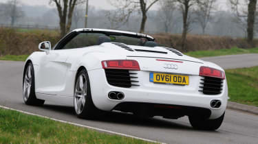 Audi R8 Spyder rear