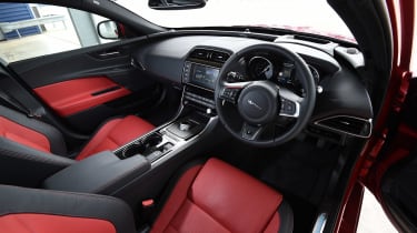 Jaguar XE interior front