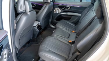 Mercedes EQS SUV UK - rear seats